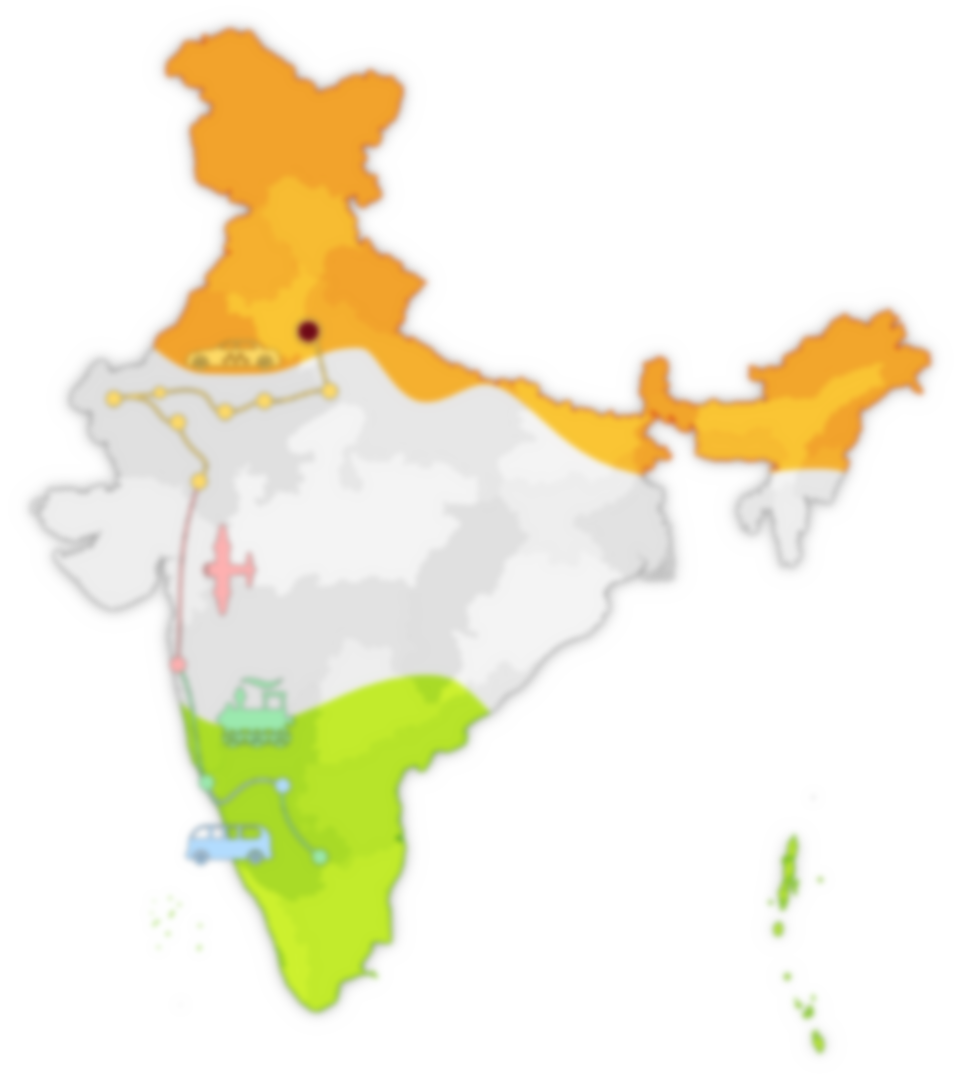 Map 01 New Delhi